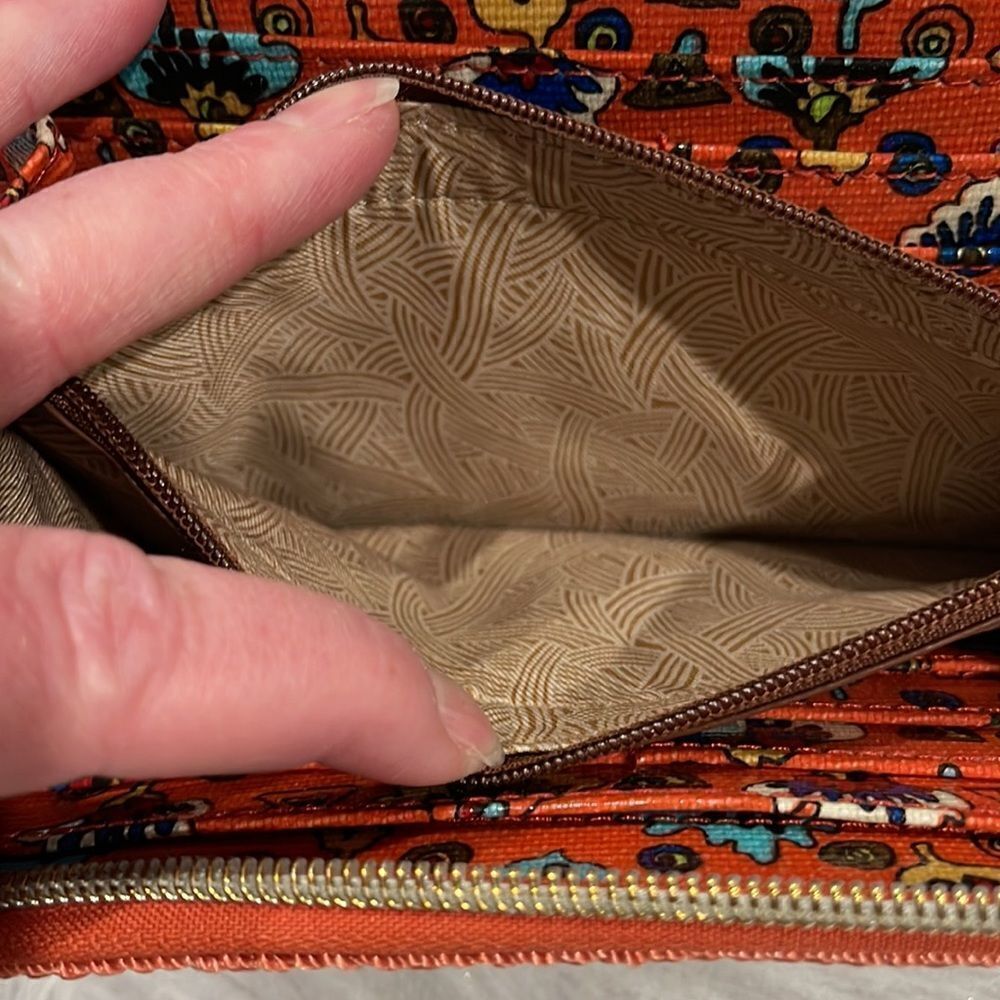 Sakroots Elephant Print Zip Around Wallet - Picture 11 of 16
